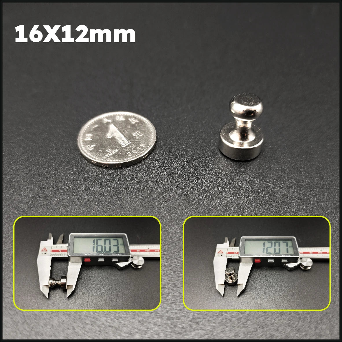 Super Strong Neodymium Magnetic Pushpins