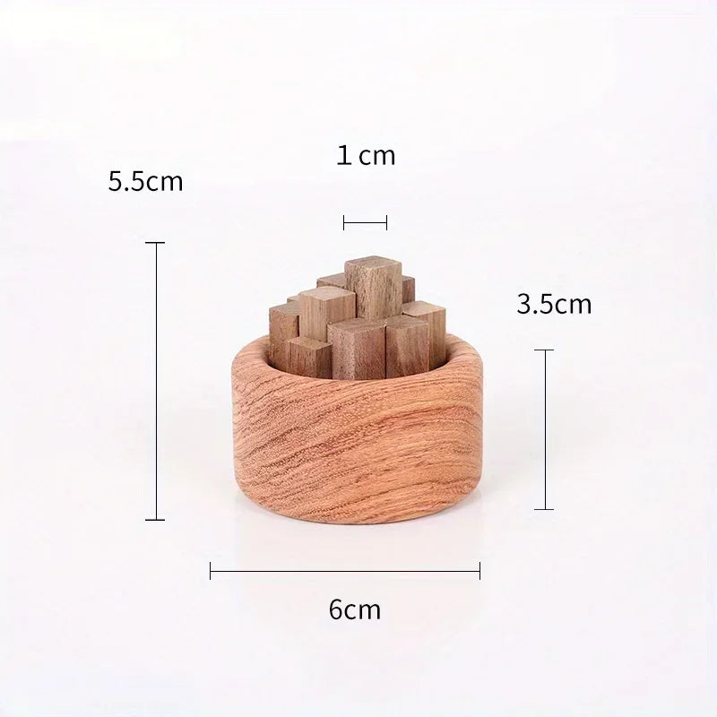 Beech & Black Walnut Essential Oil Diffuser: Natural Wood Fragrance Expander.