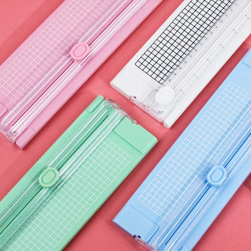 A4 Mini Paper Trimmer: Perfect Cuts for Crafts & Photos.