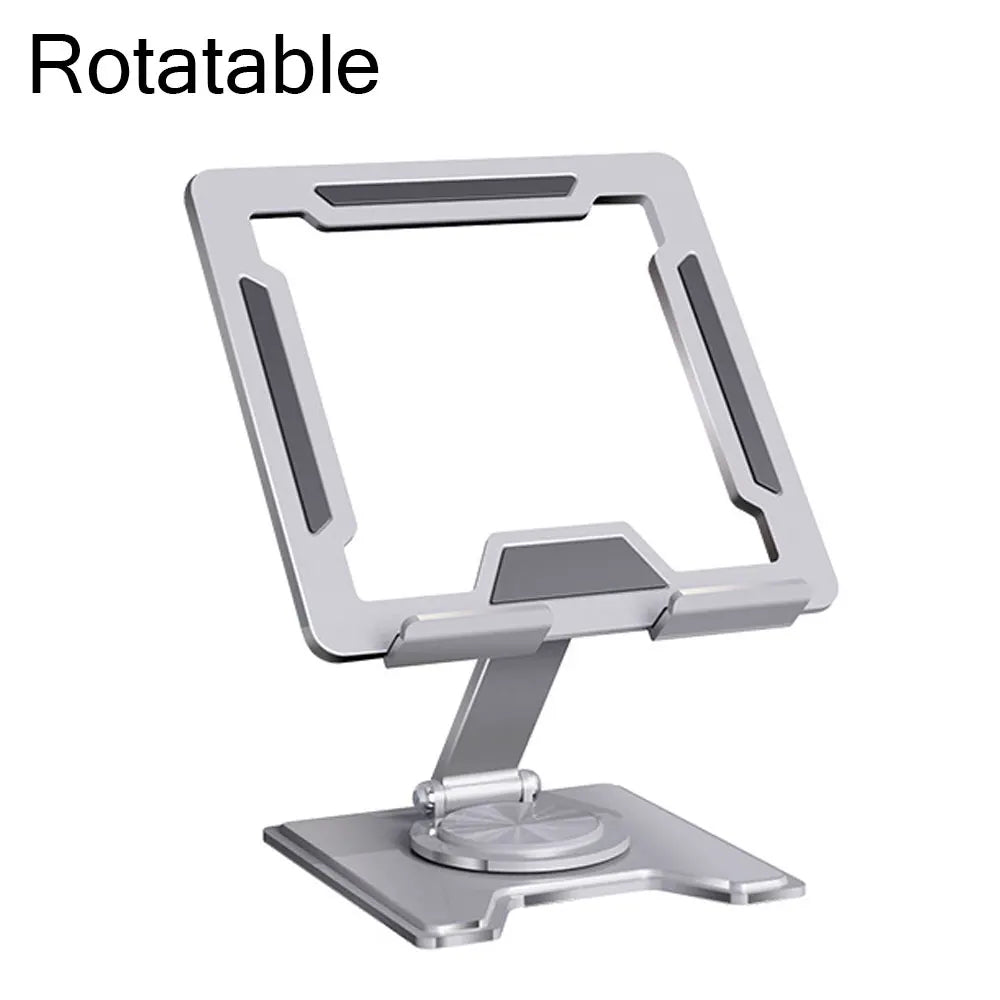 All-Metal Portable Tablet Stand: Your Ultimate Viewing Companion.