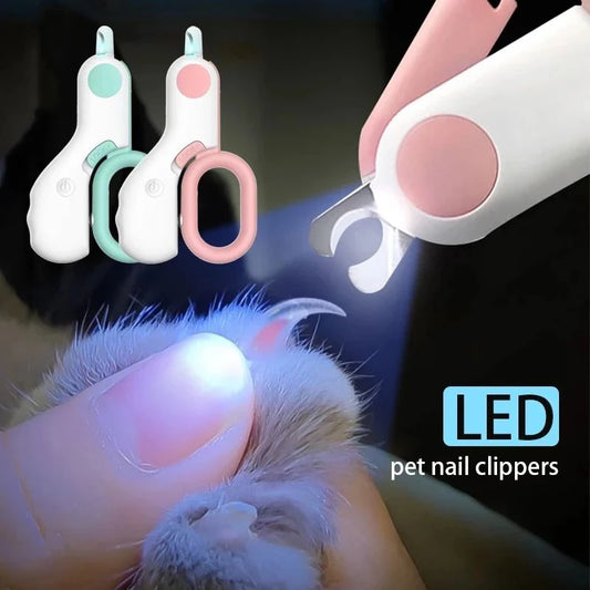 LED-Lit Pet Nail Clipper: The Safest, Easiest Way to Groom.