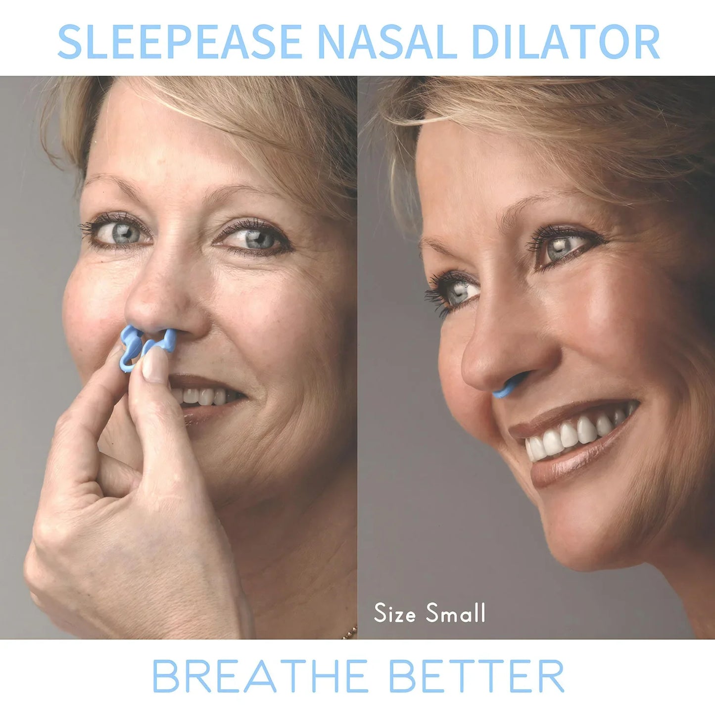 2pcs Anti-Snore Nose Clips – Breathe Easy, Sleep Better