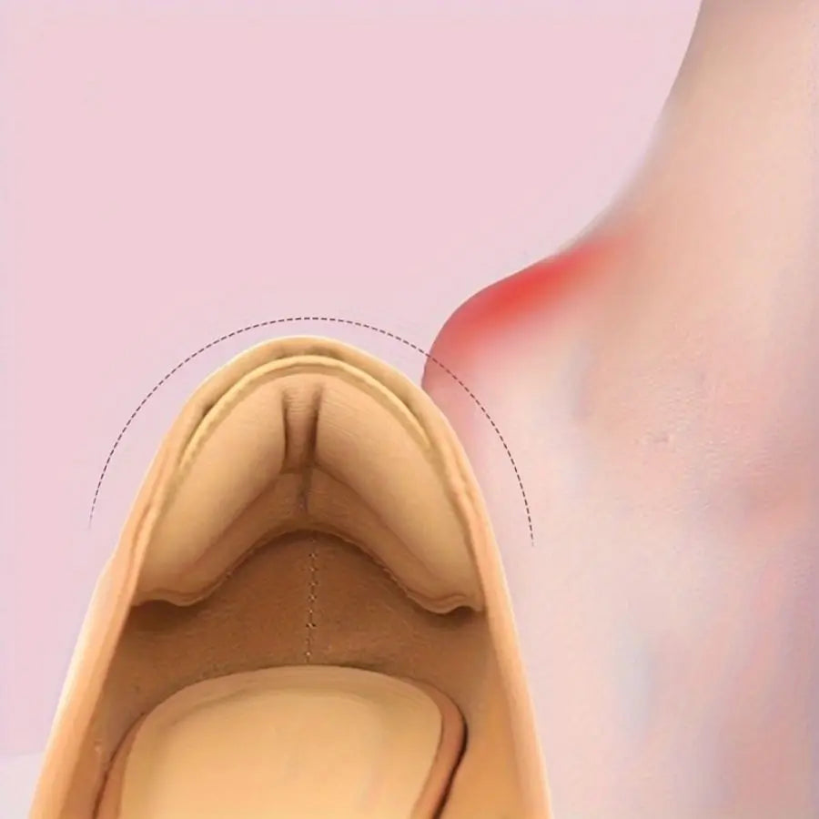 8-Pack Heel Pads: Instant Fit & All-Day Comfort for Any Shoe.