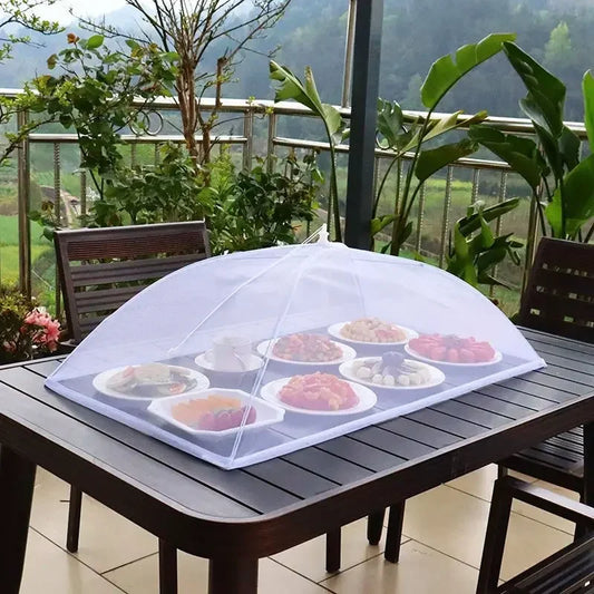 Pop-Up Foldable Food Mesh Cover
