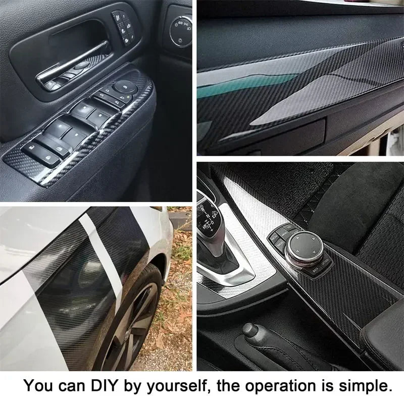 PU Leather Car Interior Gap Filler & Braid Trim Strip