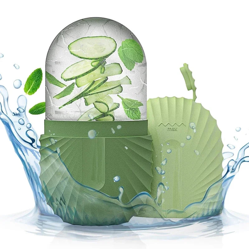 Ice Face Roller – Refreshing Silicone Mold for Glowing Skin