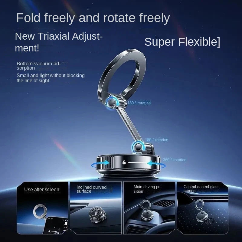 2025 Foldable Magnetic Car Mount: The Future of Phone Holders.