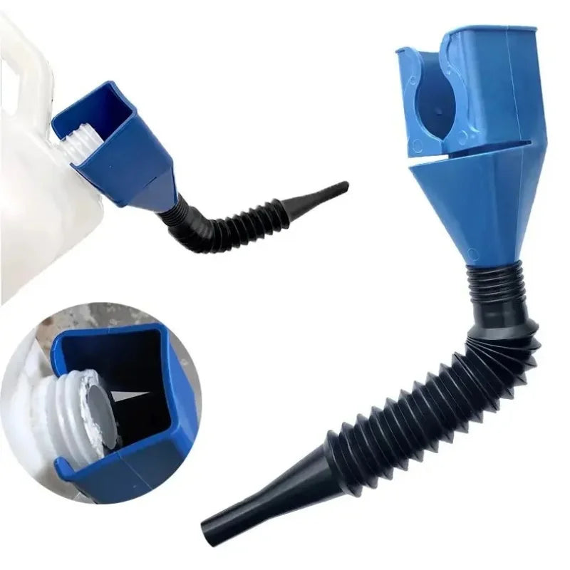 Multi-Purpose Plastic Refueling Funnel with Filter