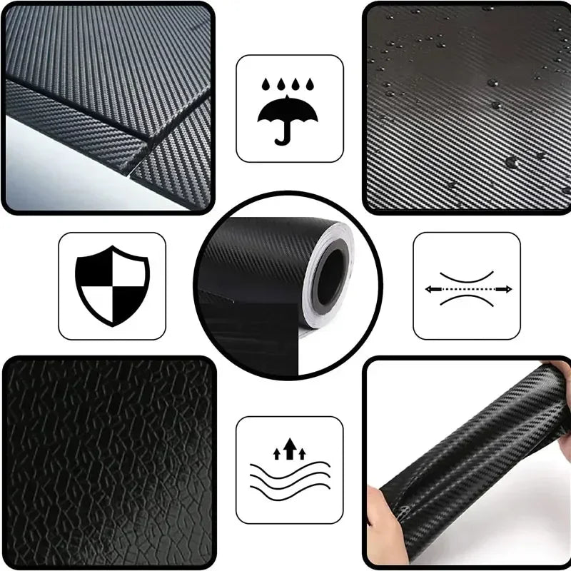 PU Leather Car Interior Gap Filler & Braid Trim Strip