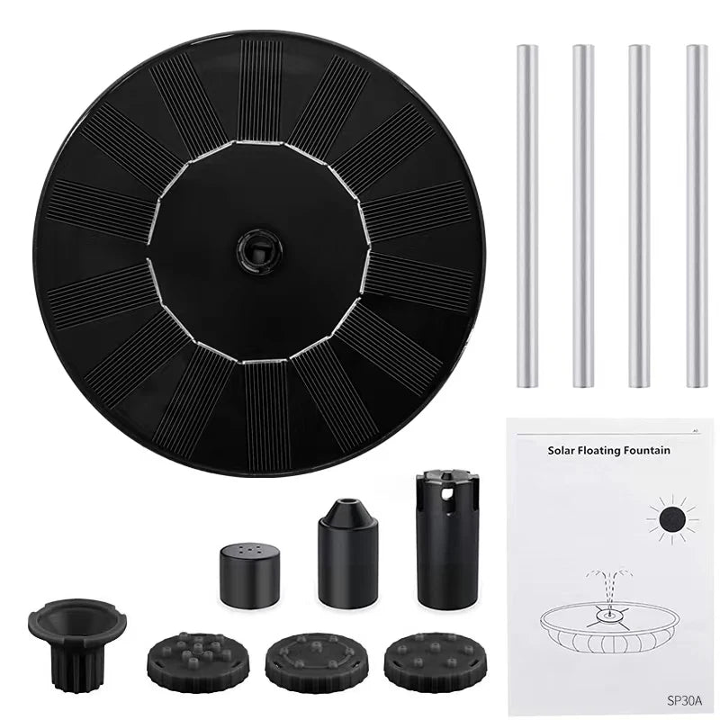 Solar Fountain Pump for Birds