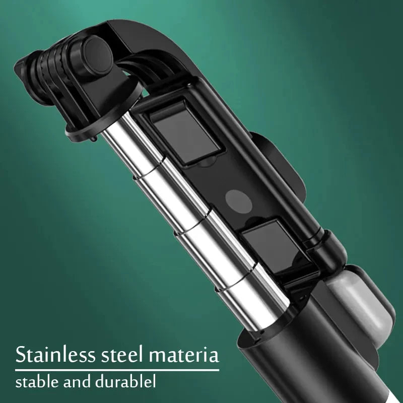 All-in-One Selfie Stick & Tripod: Your Ultimate Content Kit.