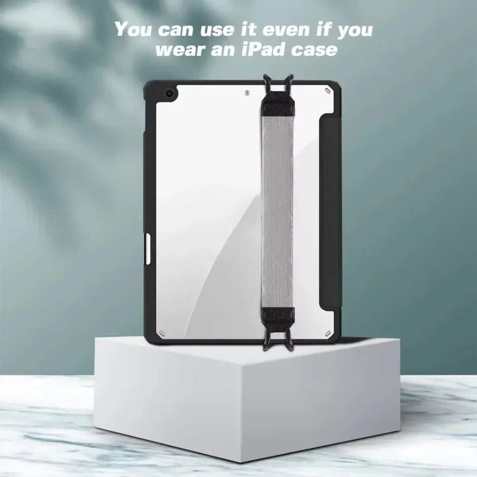 Universal Tablet Hand Strap Holder: Secure Grip for iPad & Android.