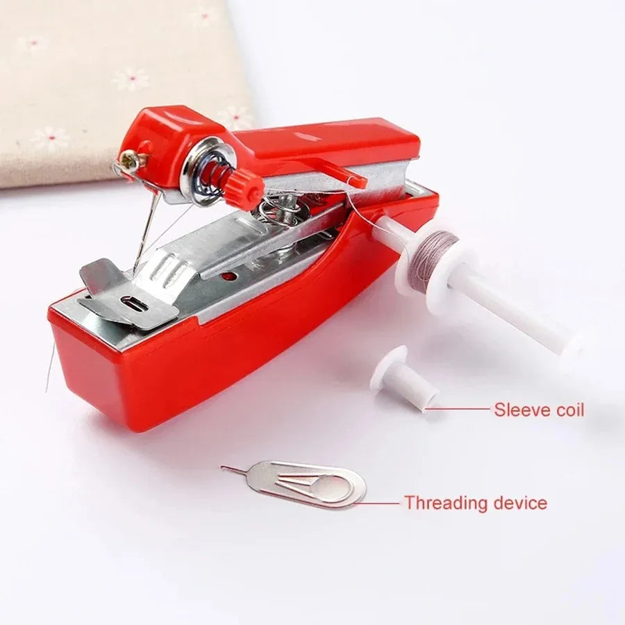 Portable Handheld Sewing Machine – Quick Fix for Clothes & Travel Use