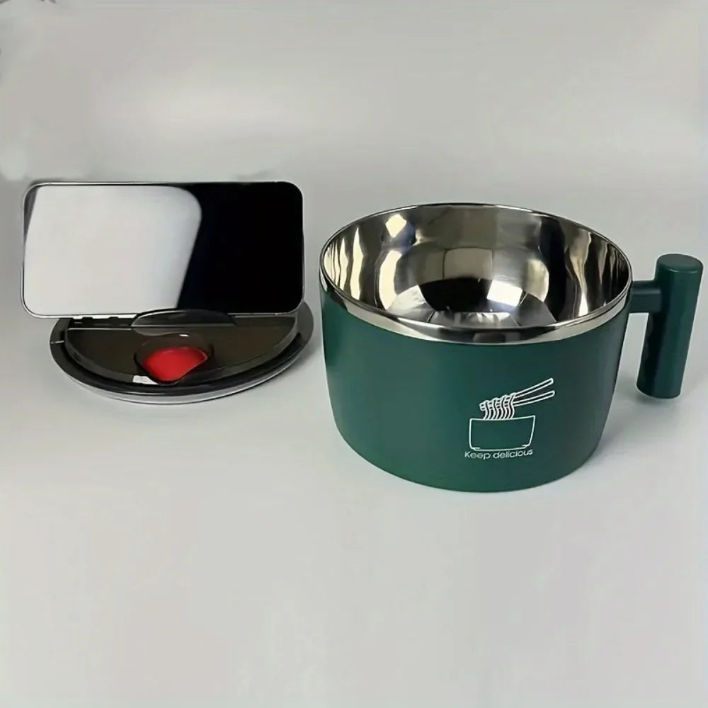 Multifunctional Lunch Container with Phone Stand.