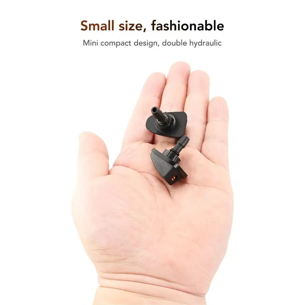 2 Pcs/Set Universal Car Front Windshield Wiper Nozzle Jet Sprayer Kit.