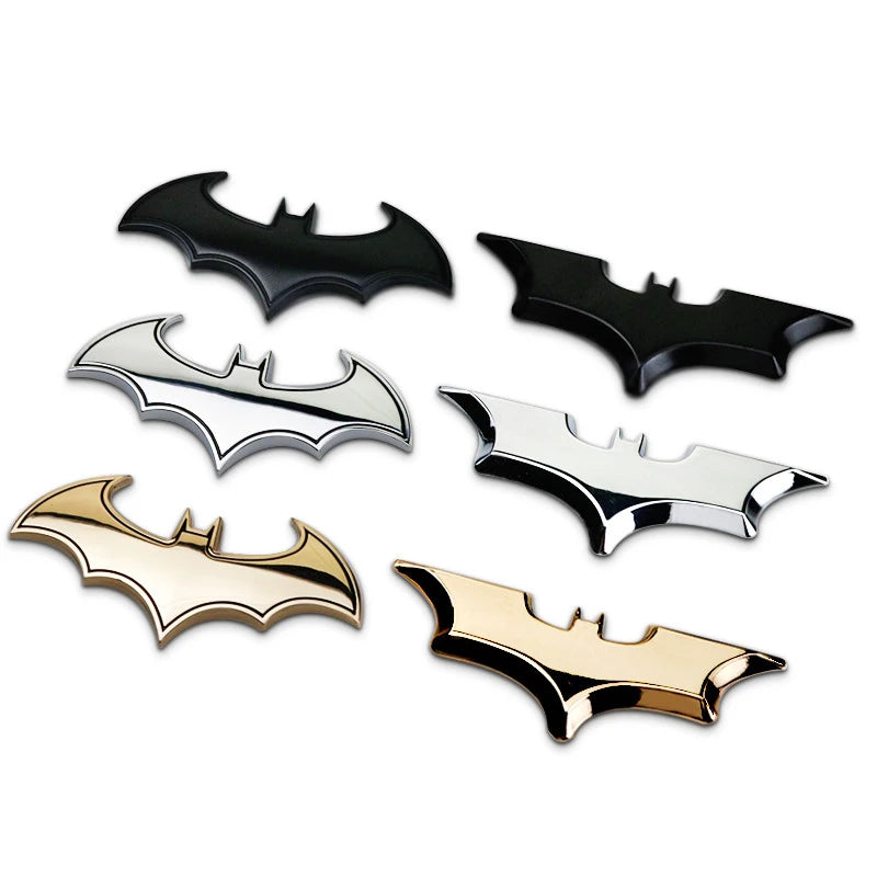 3D Bat Car Decal: Instant Style for Your Ride.