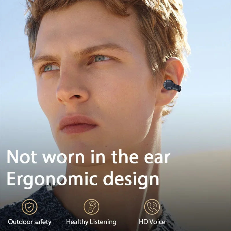 M47+ Bone Conduction Sport Earbuds 2025: Open-Ear Sound, Secure Fit.