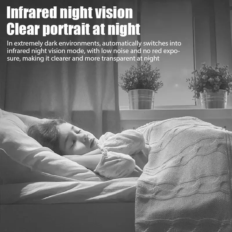 1080P HD Mini WiFi Camera – Night Vision & Remote Monitoring