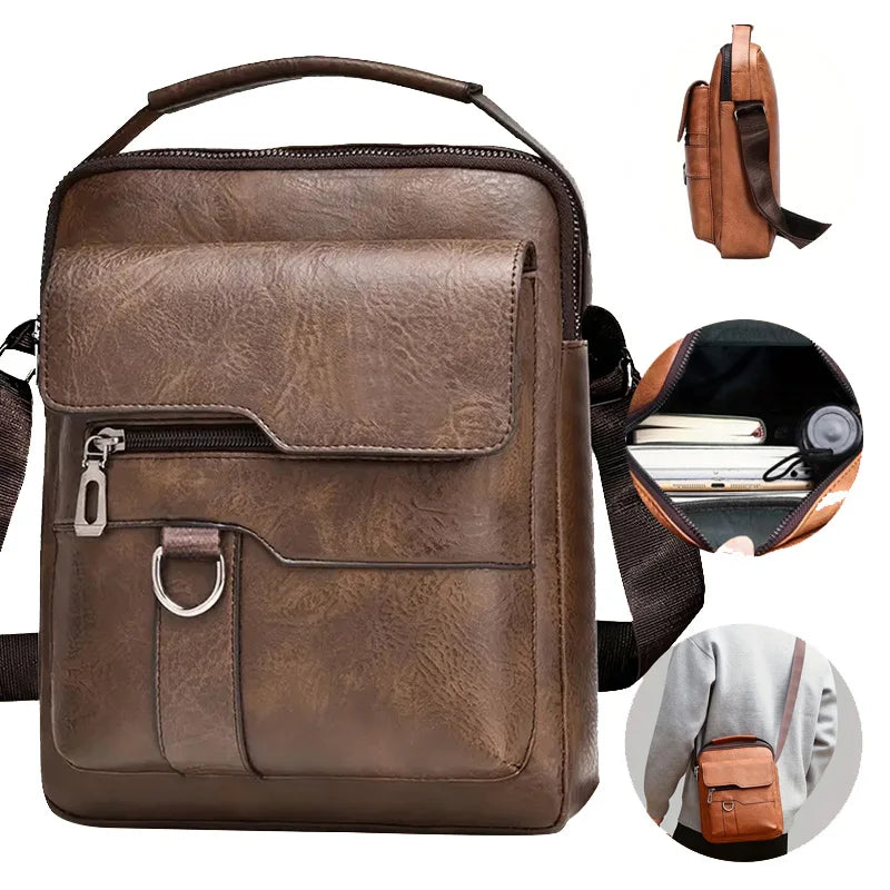Versatile Crossbody Business Tote & Casual Backpack