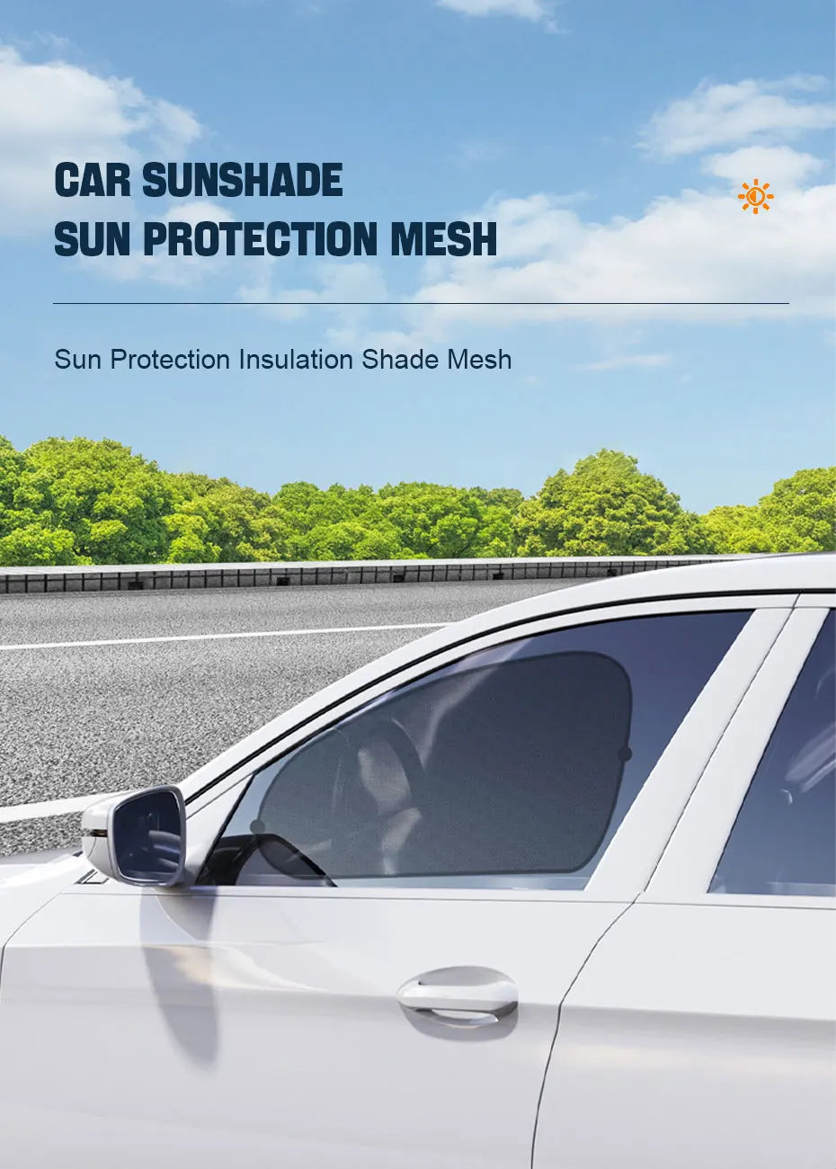 Seametal Car Window Sunshade Covers: Ultimate UV & Heat Protection.