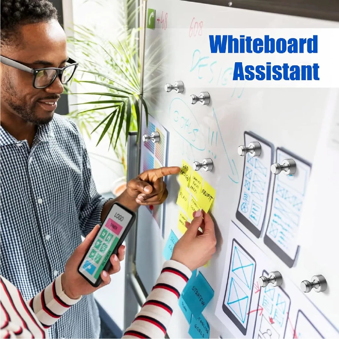 Super Strong Neodymium Magnetic Pushpins