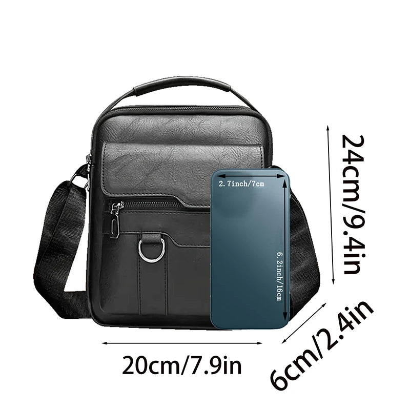 Versatile Crossbody Business Tote & Casual Backpack