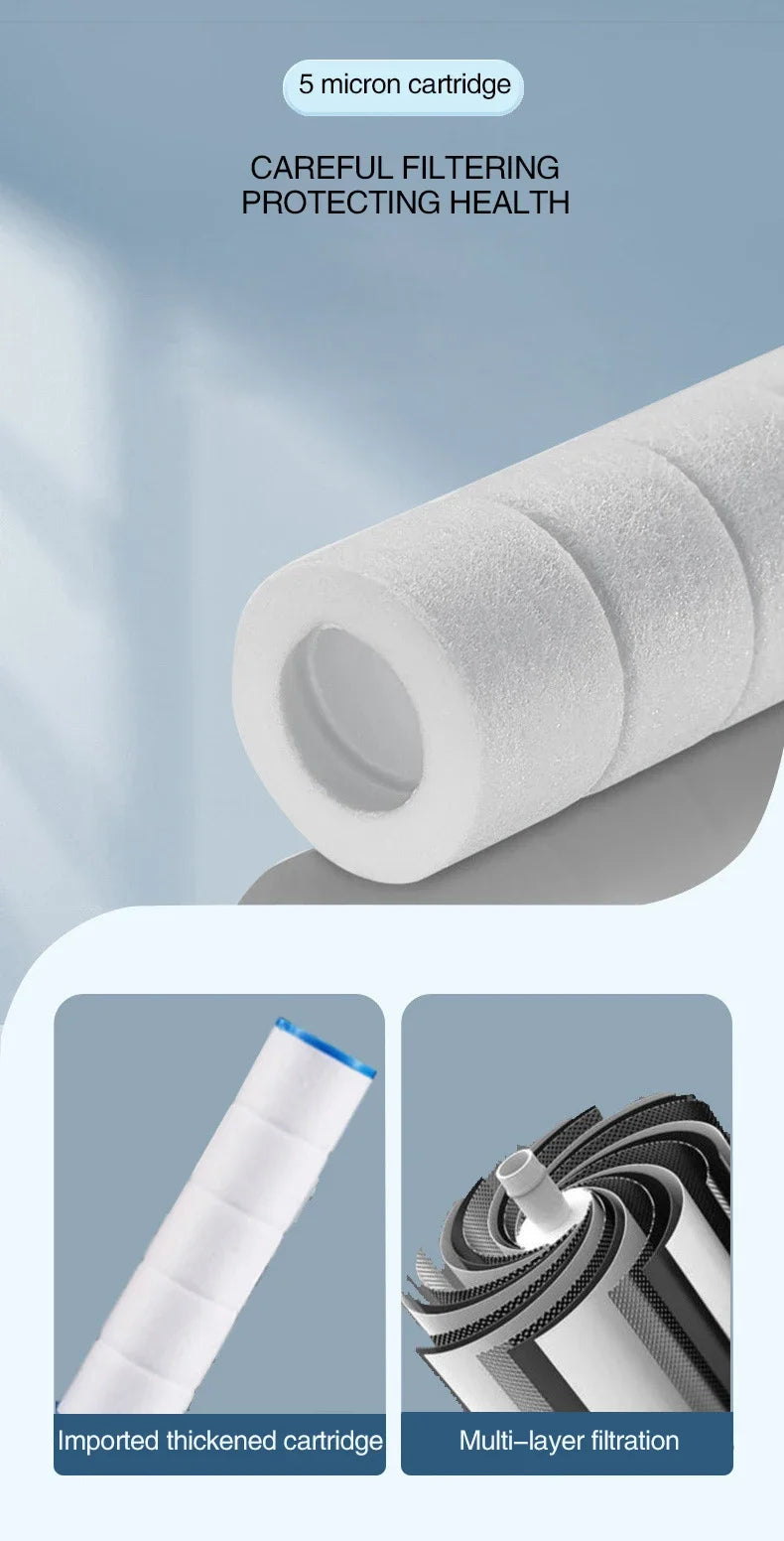 High-Pressure Filter Shower Head