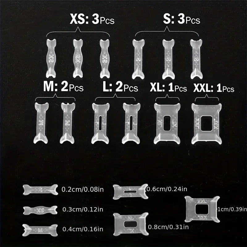 12-Piece Ring Size Adjuster Set: Perfect Fit, Instant Comfort.