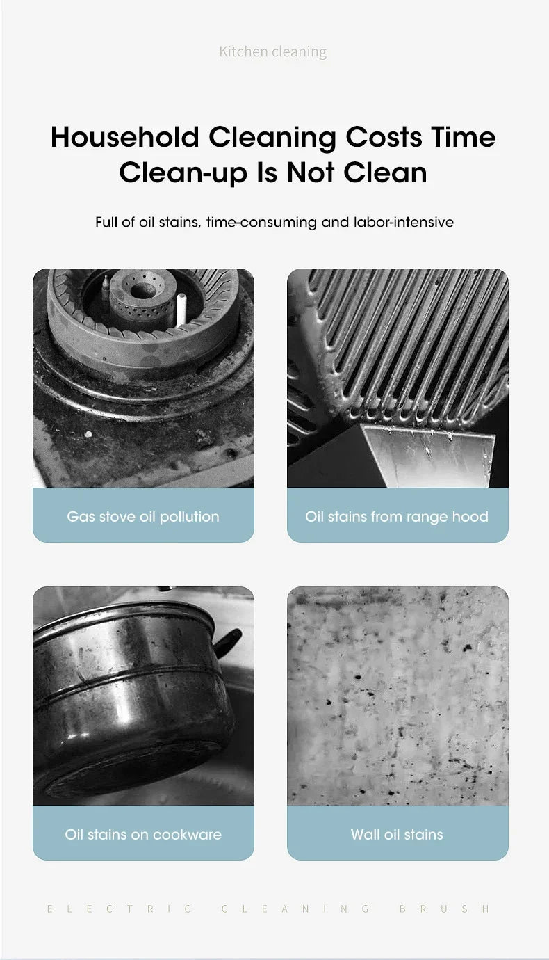 2025 Cordless Electric Spin Scrubber: Effortless, Deep-Cleaning Power.