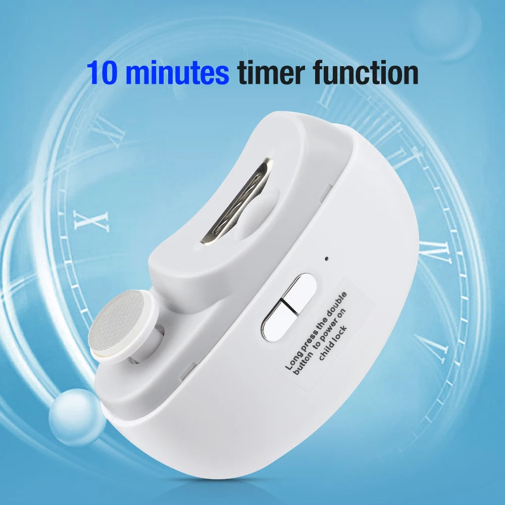 Automatic Electric Nail Clipper: The Safest, Easiest Manicure.