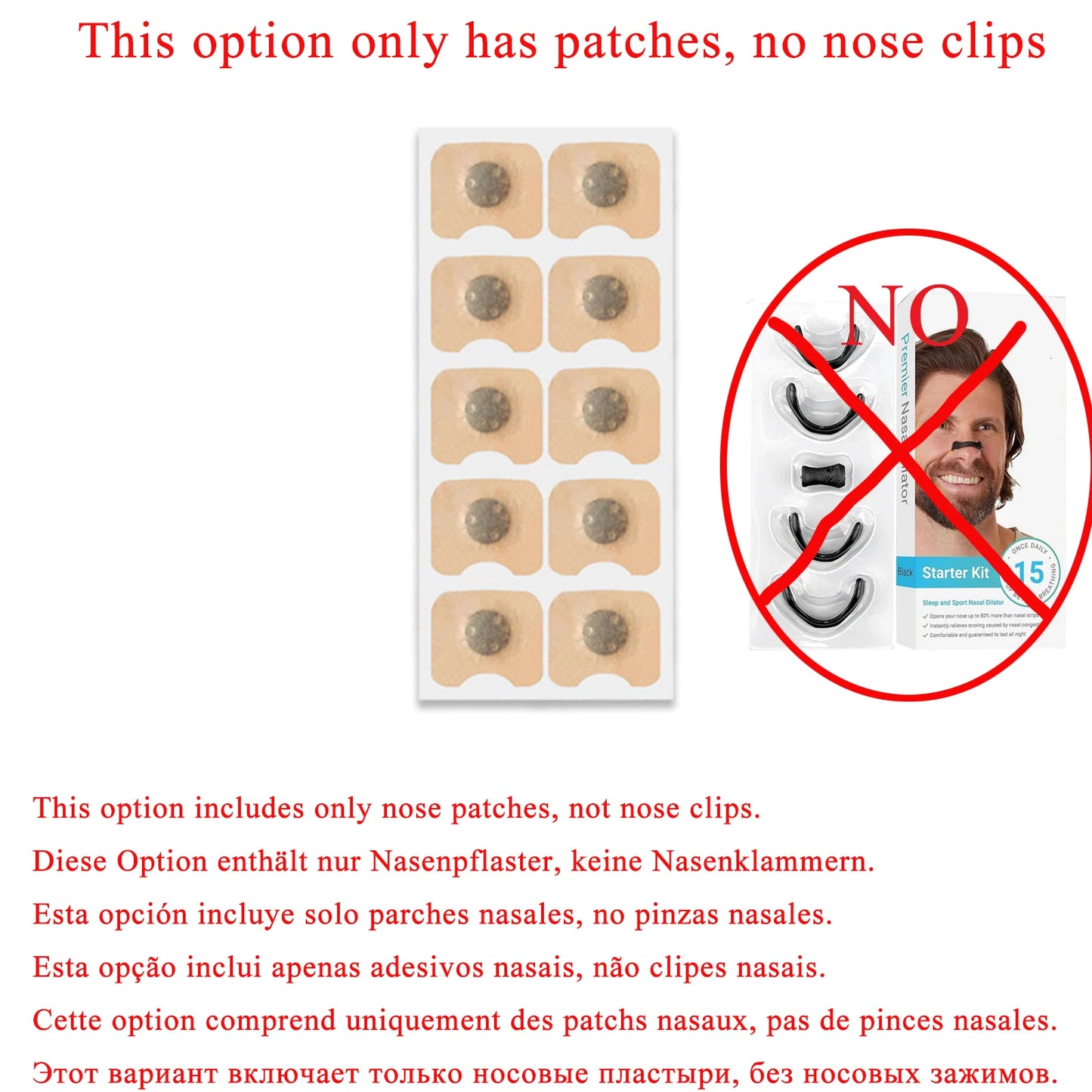 Sleep & Sport Nasal Dilator Kit: Breathe Easy, Sleep Better.