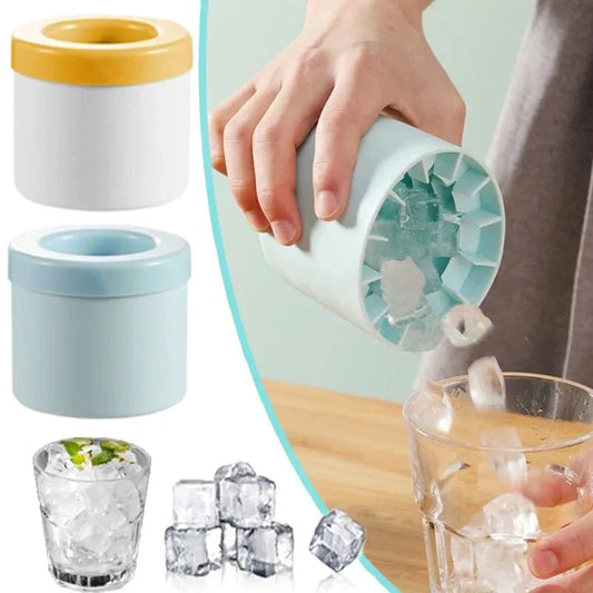 Silicone Ice Cube Mold – Easy DIY Ice Maker for Home & Bar