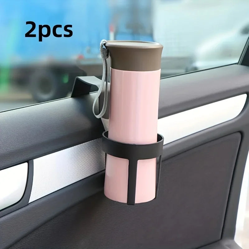 2-Piece Universal Car Drink Holders: Secure Mug and Beverage Solution.