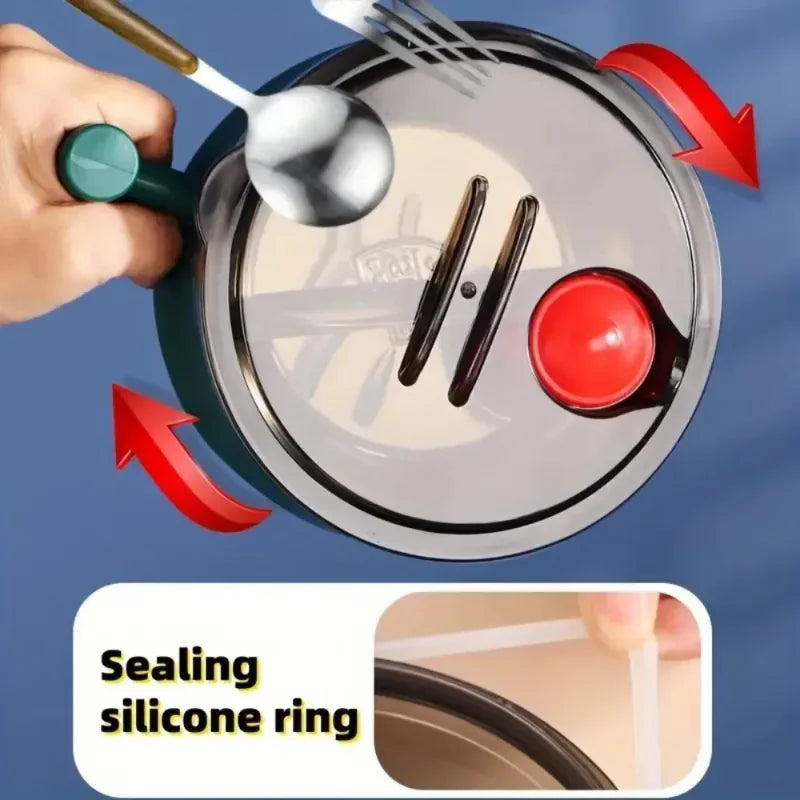 Multifunctional Lunch Container with Phone Stand.