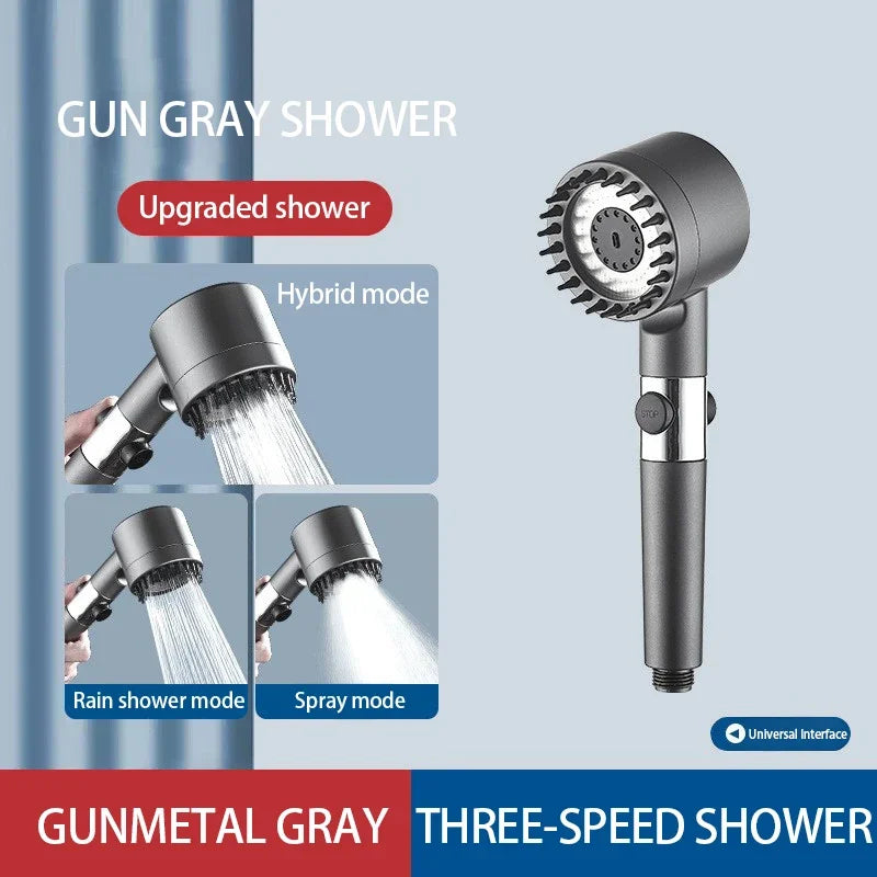 High-Pressure Filter Shower Head
