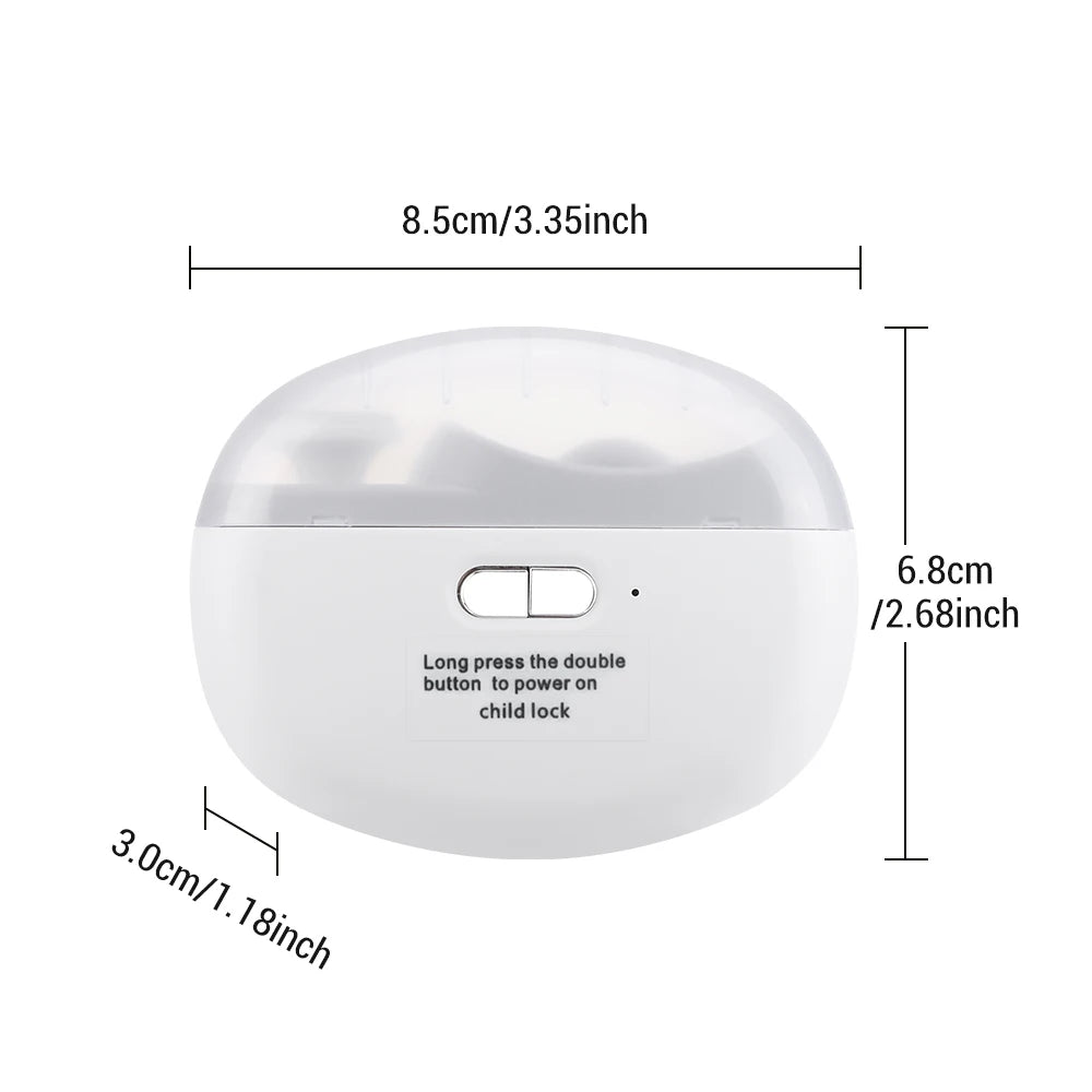 Automatic Electric Nail Clipper: The Safest, Easiest Manicure.