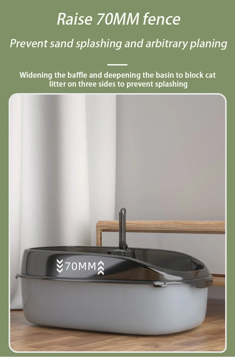 The Purr-fect Litter Box: Clean, Simple, & Splash-Proof