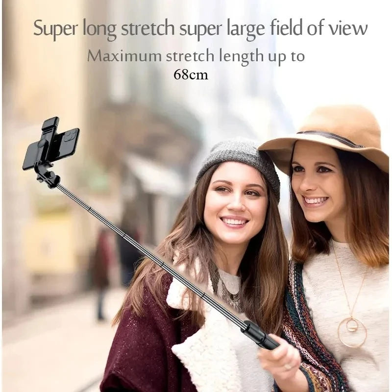 All-in-One Selfie Stick & Tripod: Your Ultimate Content Kit.