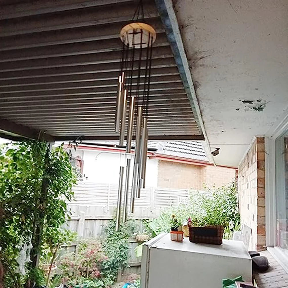 12-Tube Aluminum Alloy Wind Chimes