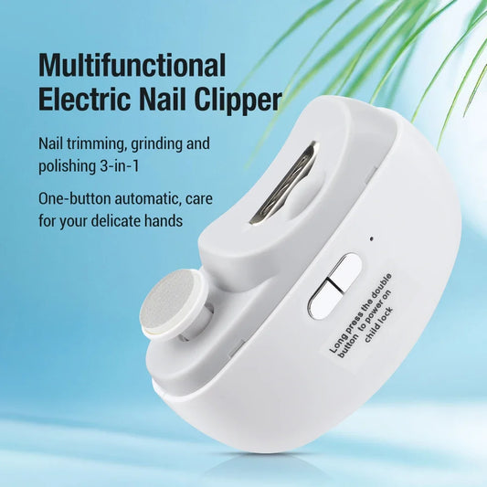 Automatic Electric Nail Clipper: The Safest, Easiest Manicure.