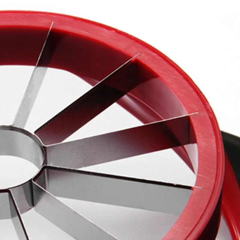 Stainless Steel Apple Slicer & Corer: Perfect Slices in Seconds.