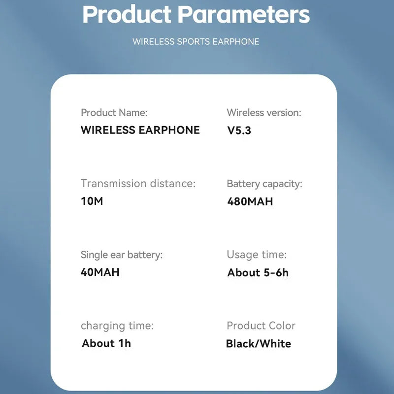 M47+ Bone Conduction Sport Earbuds 2025: Open-Ear Sound, Secure Fit.