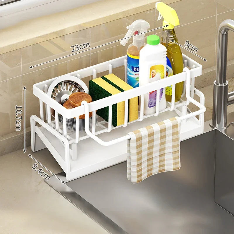 Multi-Functional Kitchen Sponge & Soap Rack