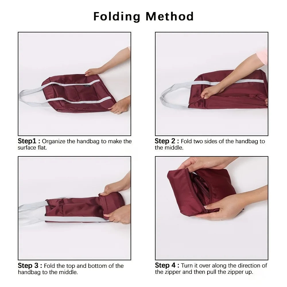 Foldable Travel Duffle Bag – Large Capacity & Expandable