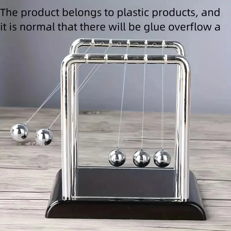 Newton's Cradle: The Classic Physics & Stress Relief Desktop Toy.