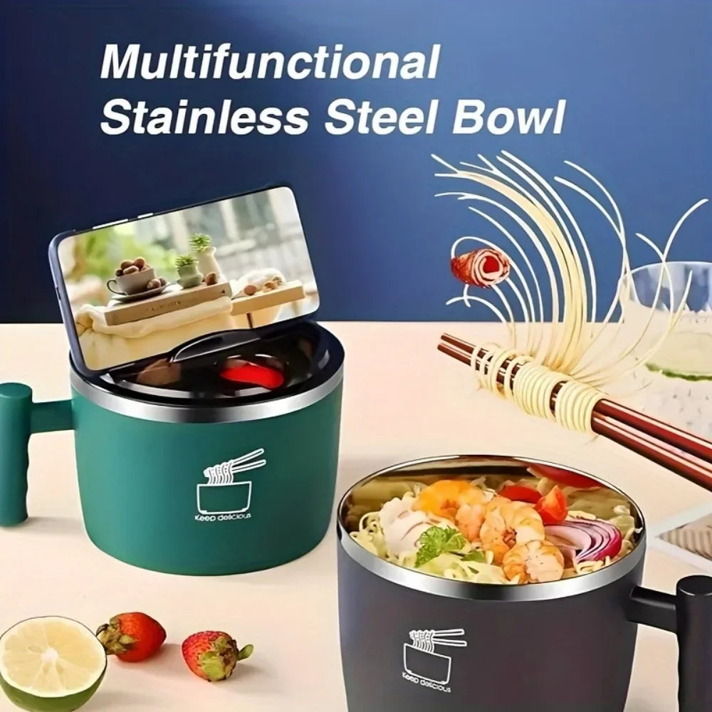 Multifunctional Lunch Container with Phone Stand.