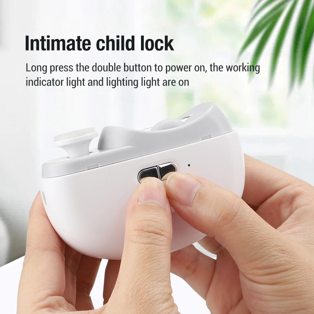 Automatic Electric Nail Clipper: The Safest, Easiest Manicure.