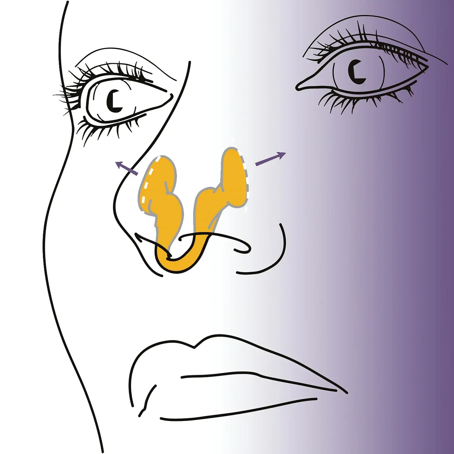 2pcs Anti-Snore Nose Clips – Breathe Easy, Sleep Better