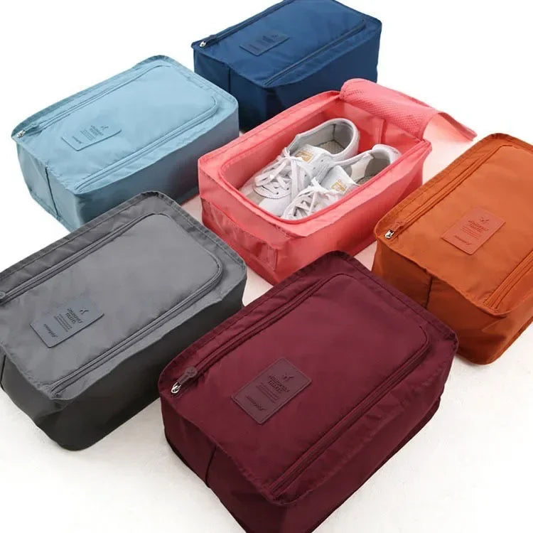 Multifunctional Waterproof Travel Bag: Convenient Shoe & Clothing Organizer.