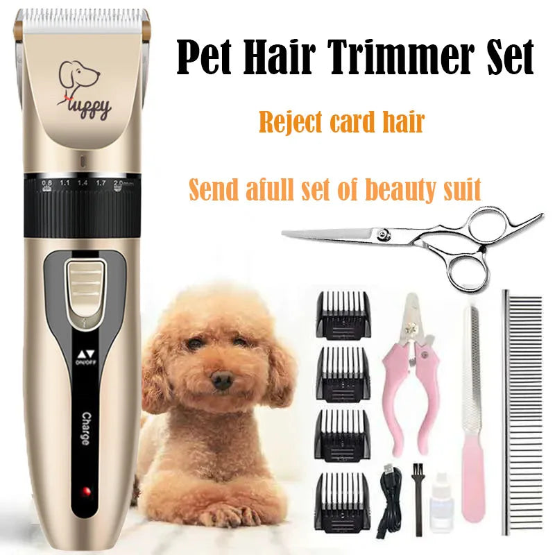 Professional Dog & Cat Clipper: Salon-Quality Grooming at Home.